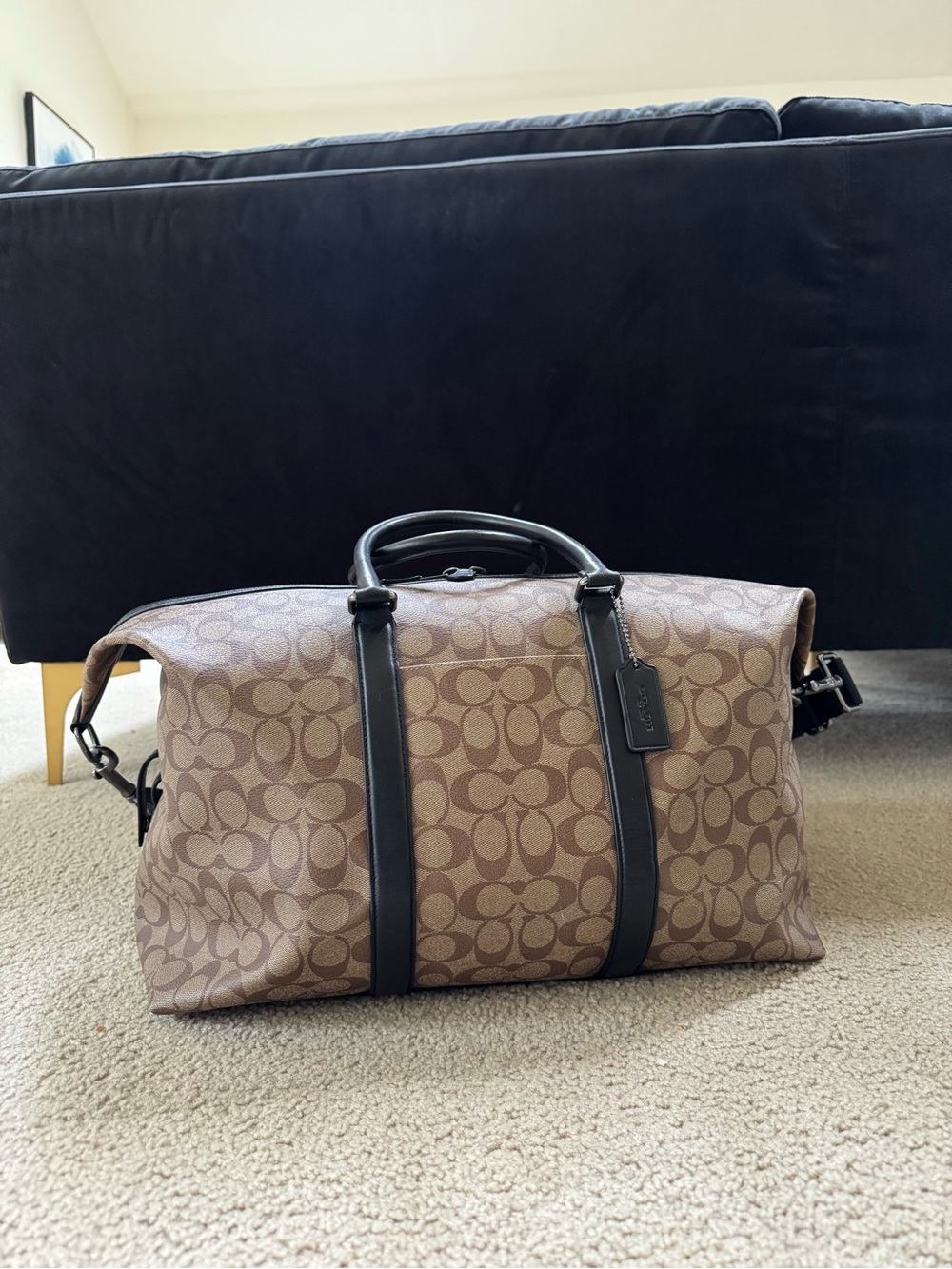 Coach Trekker Bag in Signature Canvas (S/G Trekker Bag)